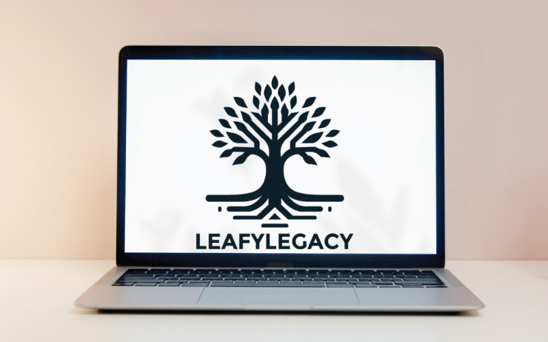 professional tree logo template for landscaping and wellness companies original