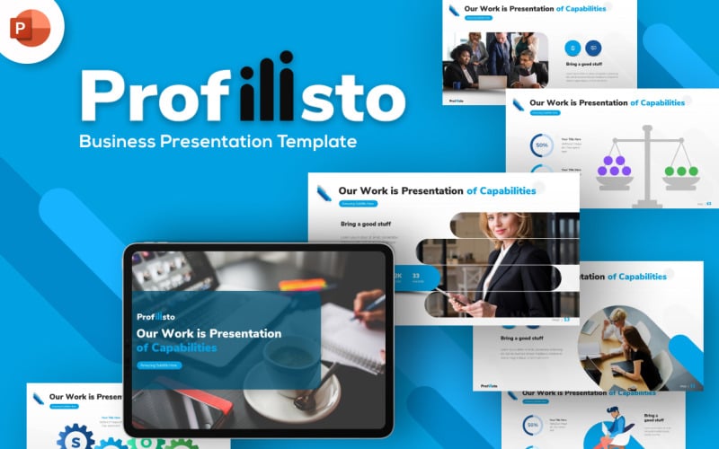 profilisto business creative powerpoint template original