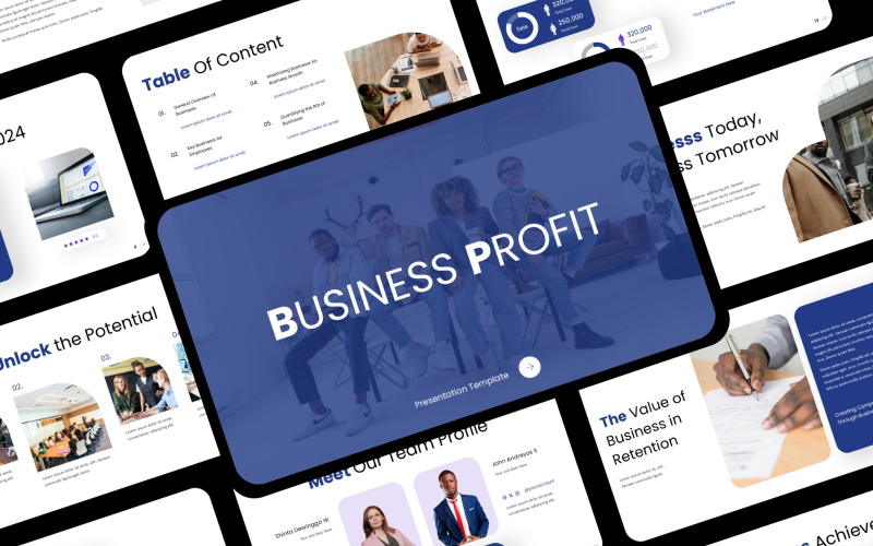 profit business presentation original