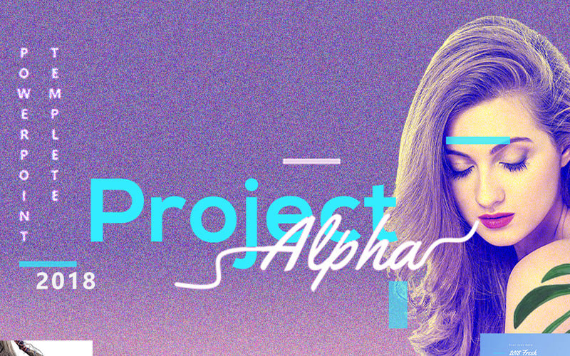 project alpha business powerpoint template original