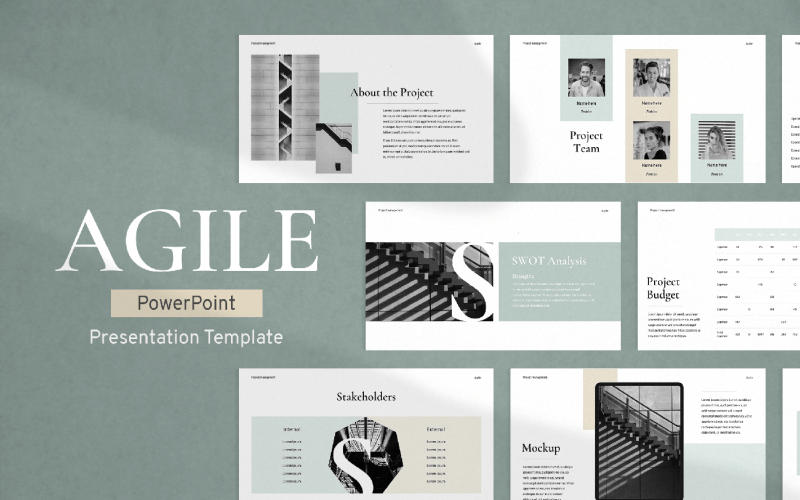 project management presentation powerpoint template original