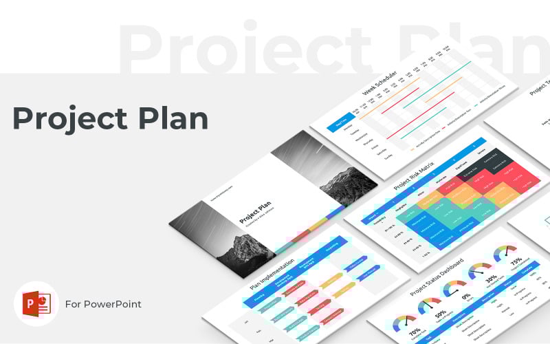 project plan presentation powerpoint template original