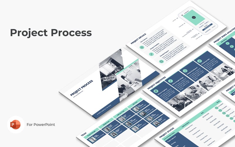 project process powerpoint template original