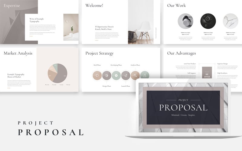project proposal business plan powerpoint template original