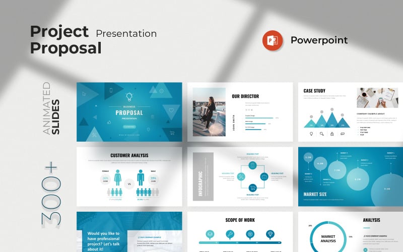 project proposal powerpoint presentation template original