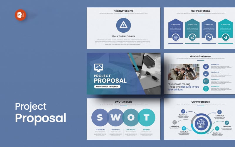 project proposal powerpoint presentation template original