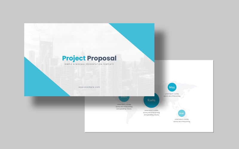 project proposal powerpoint template original