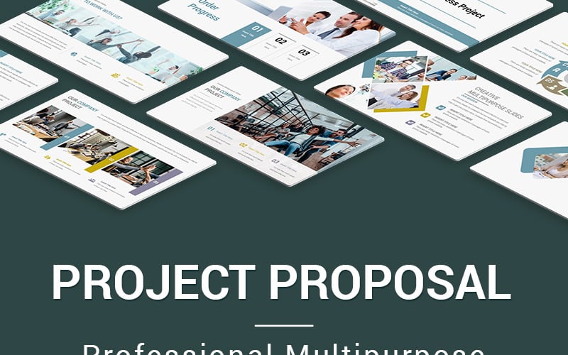 project proposal powerpoint template original