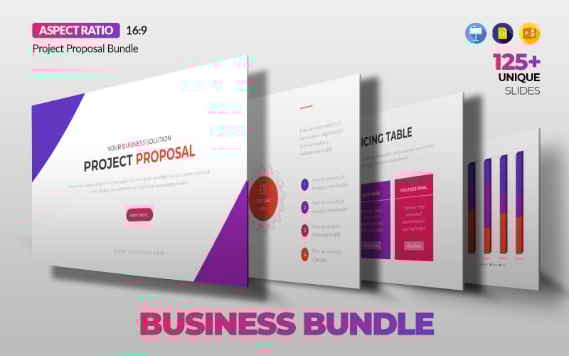 project proposal presentation bundle original