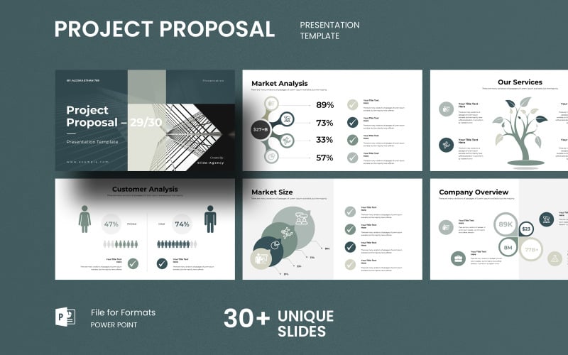 project proposal presentation template original