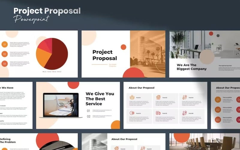 project proposal template powerpoint original