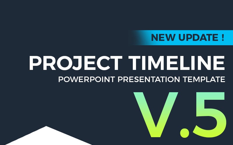 project timeline v powerpoint template original