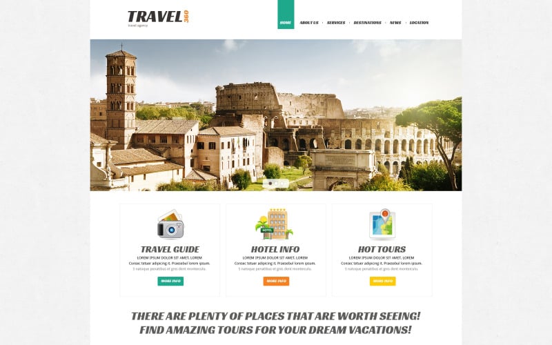 proper travel joomla template original