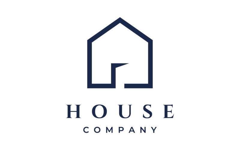 property house home building sell logo original