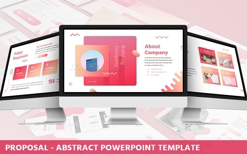 proposal abstract powerpoint template original