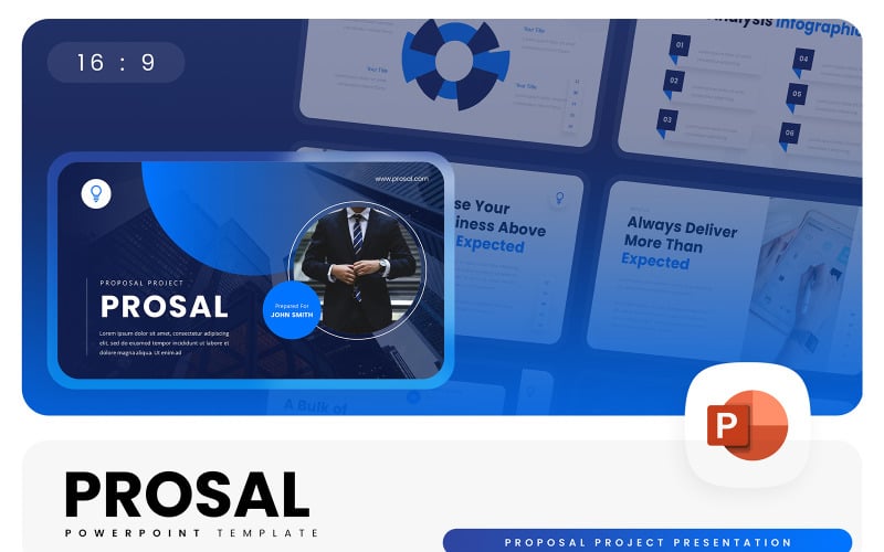 prosal project proposal powerpoint template original