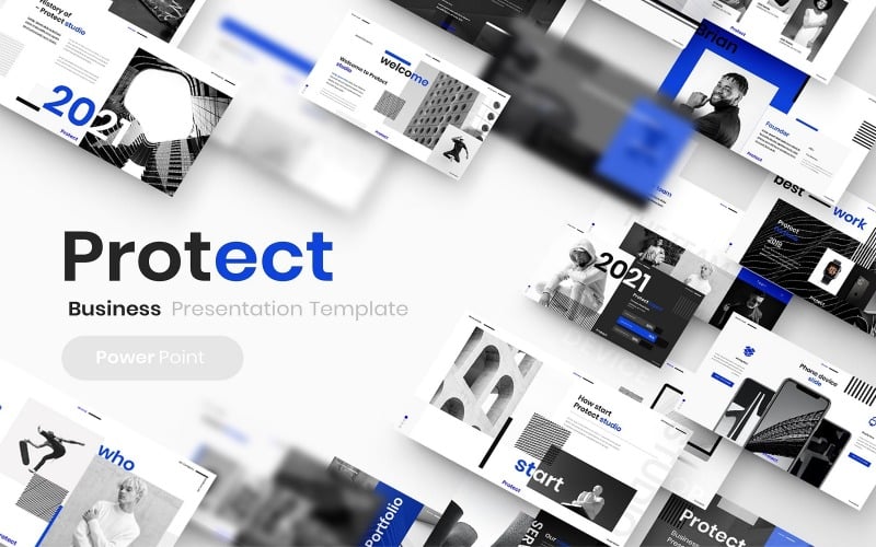 protect busines powerpoint template original