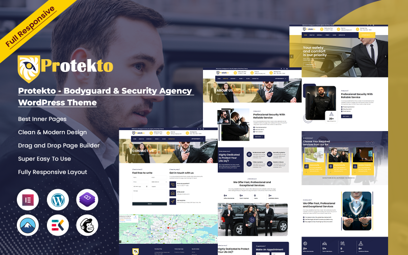 protekto bodyguard amp security agency wordpress theme original