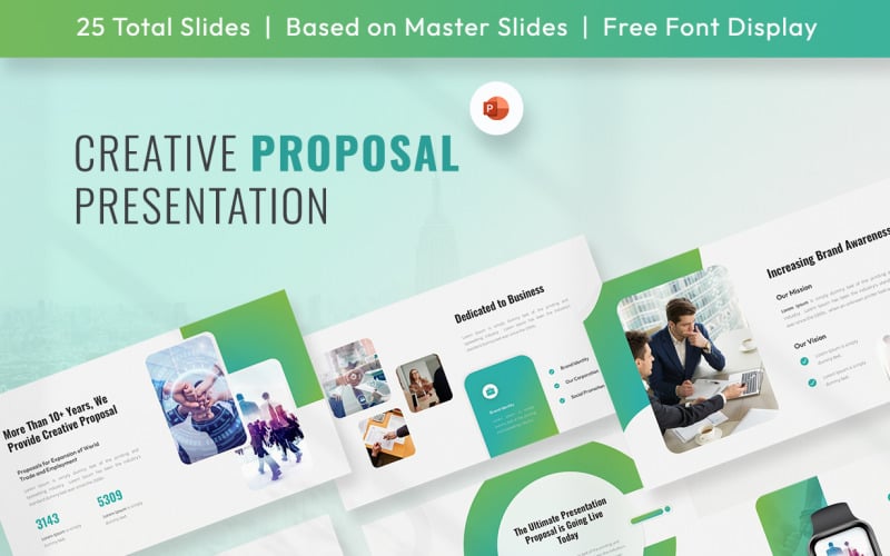 provance creative proposal powerpoint presentation original