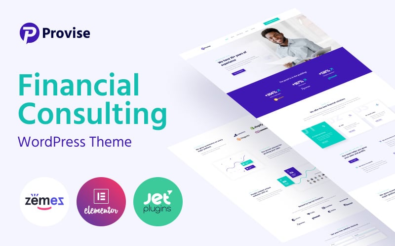 provise special financial consulting wordpress elementor theme original