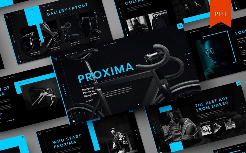 proxima business powerpoint template original