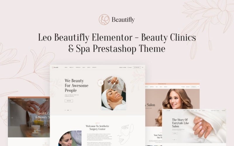 ps beautifly elementor beauty clinics amp spa prestashop theme original