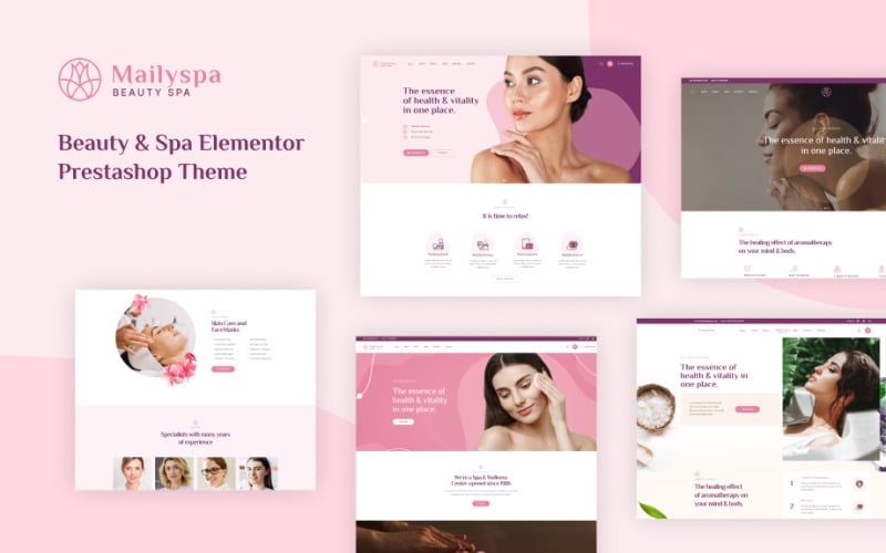 ps mailyspa beauty amp spa elementor prestashop theme original