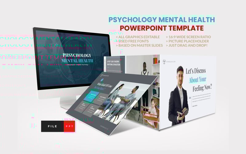 psychology mental health powerpoint template original