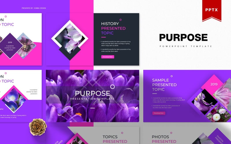 purpose powerpoint template original