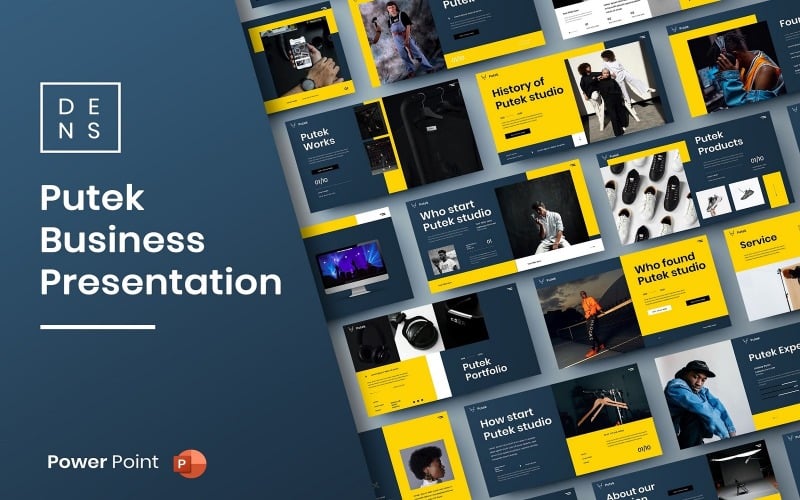 putek business powerpoint template original