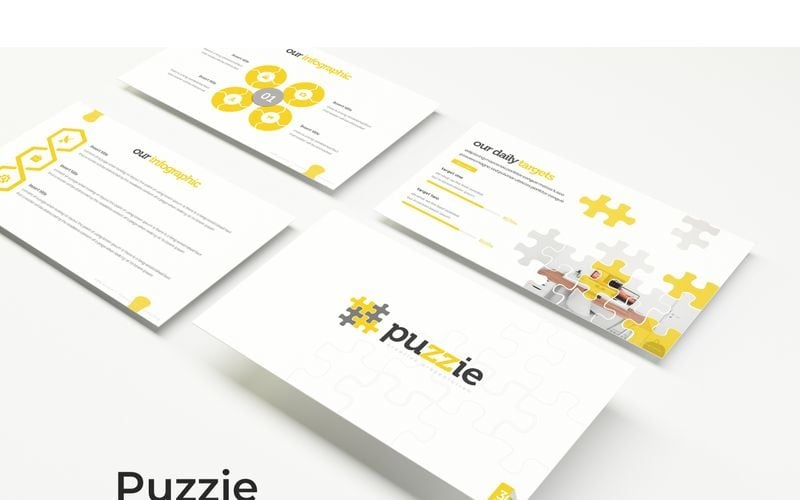 puzzie powerpoint template original