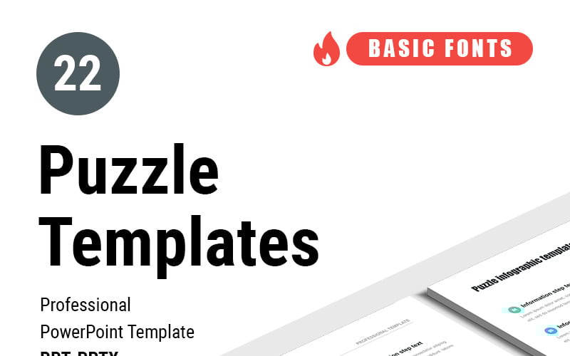puzzle powerpoint template original