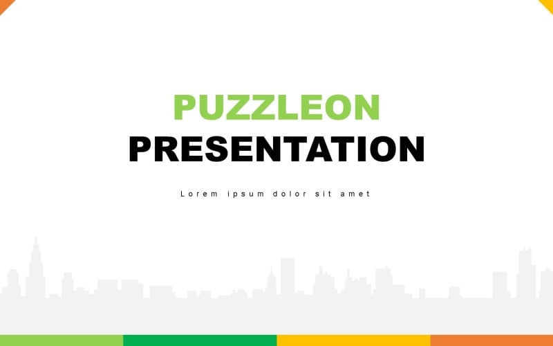 puzzleon powerpoint template original