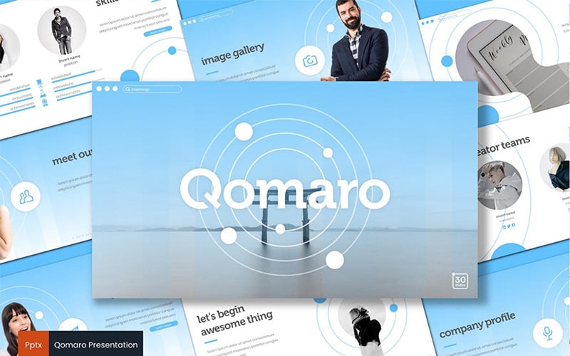 qomaro powerpoint template original