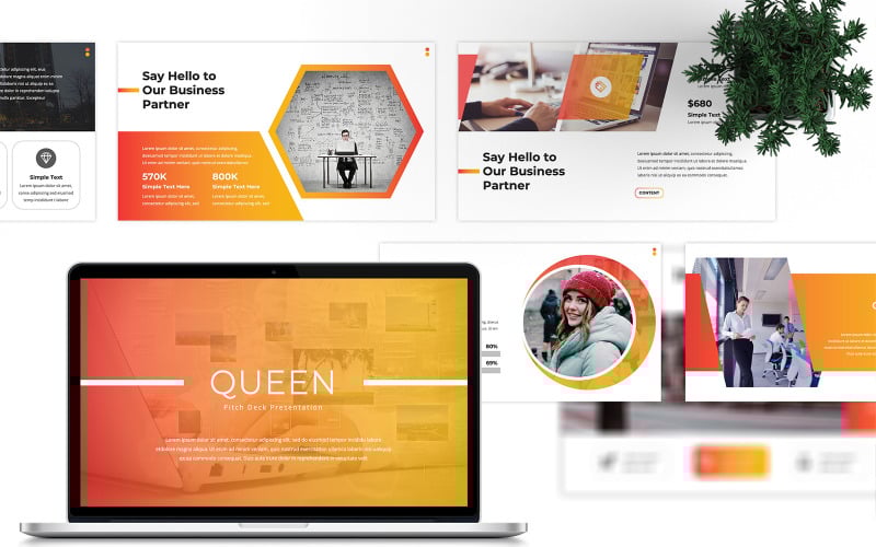 queen pitch deck powerpoint original