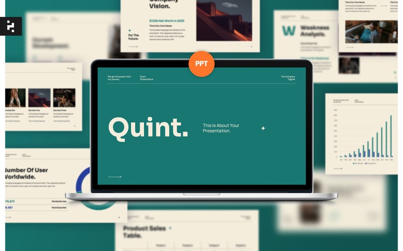 quint pitch deck powerpoint template original