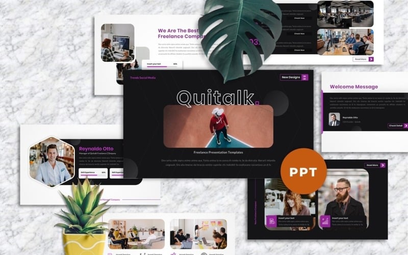 quitalk freelance powerpoint original