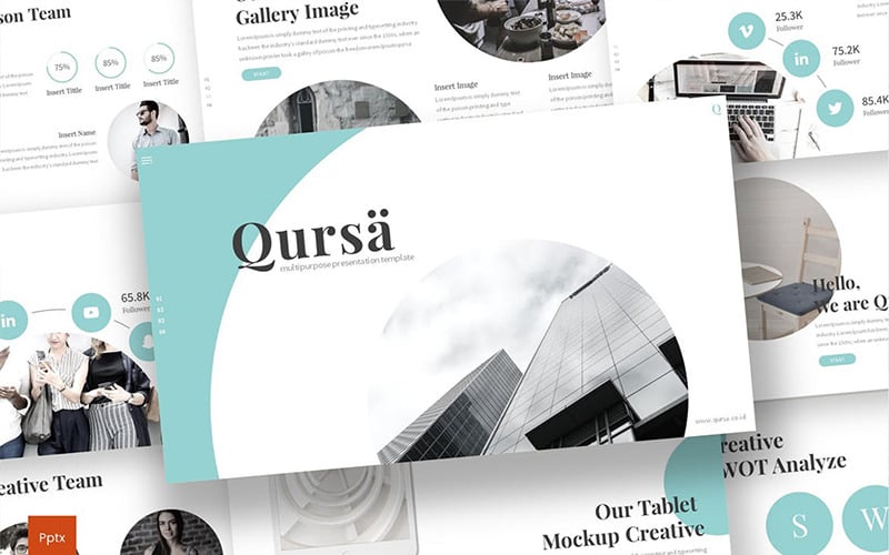 qursa powerpoint template original