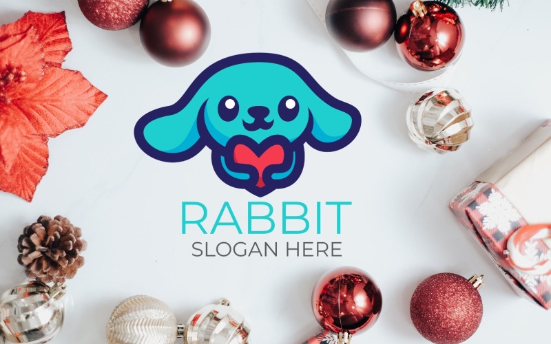 rabbit excluvice logo design template original