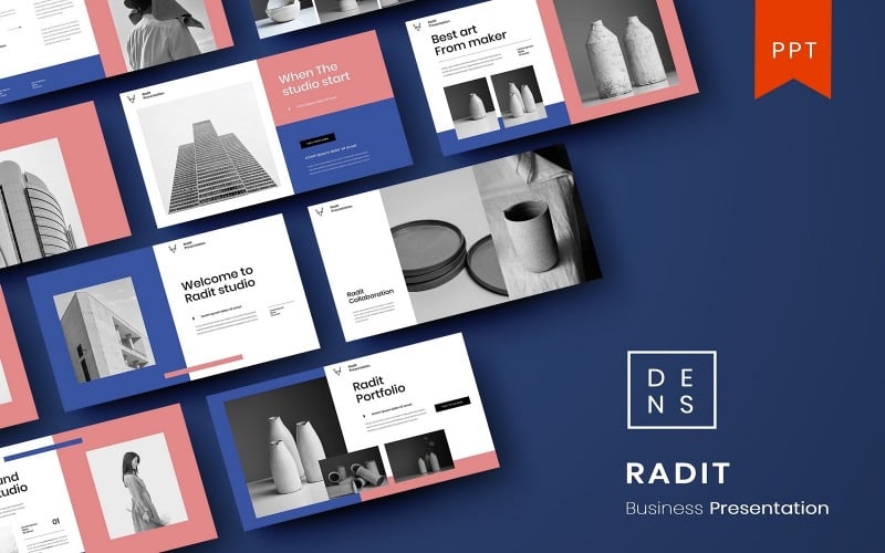 radit business powerpoint template original