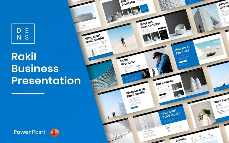 rakil business powerpoint template original