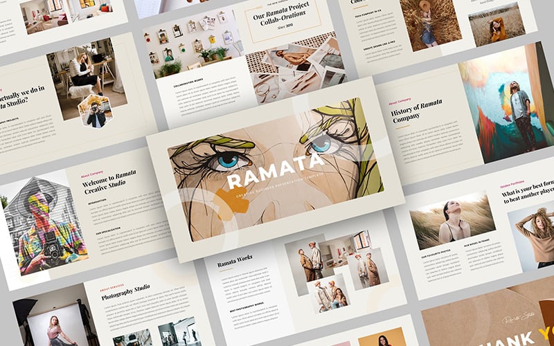 ramata creative business powerpoint template original