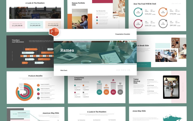 ramea business plan powerpoint template original