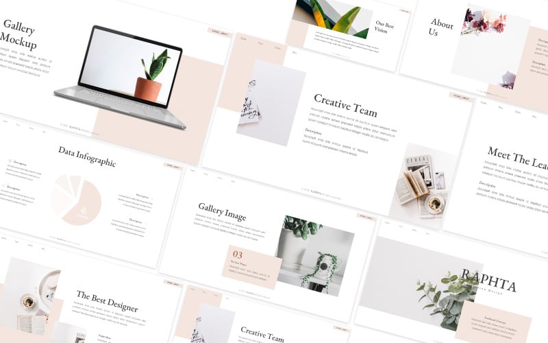 raphta design powerpoint template original