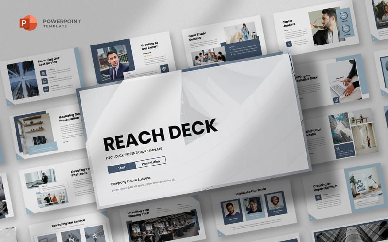 reach deck pitch deck powerpoint template original