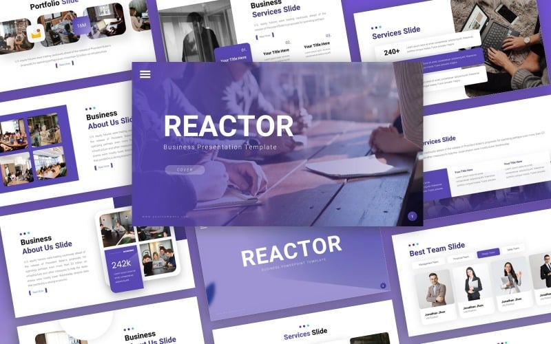 reactor business multipurpose powerpointtemplate original