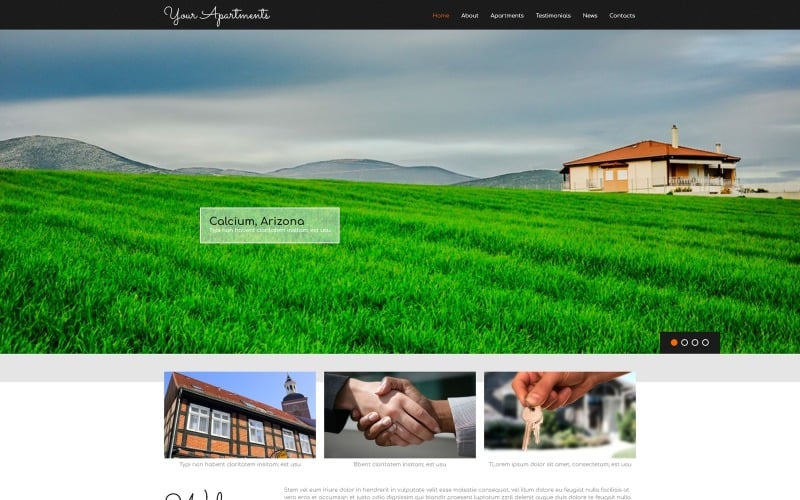 real estate agency responsive joomla template original
