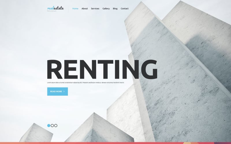 real estate agency wordpress theme original