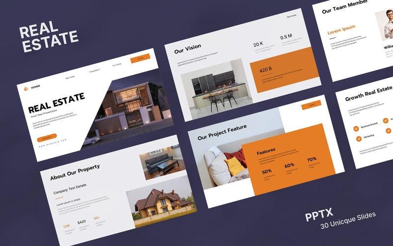 real estate amp presentation template original