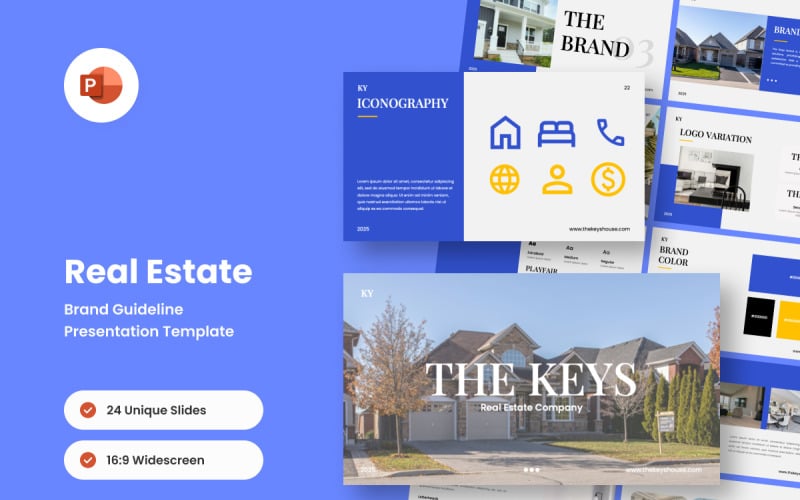 real estate brand identity powerpoint presentation original